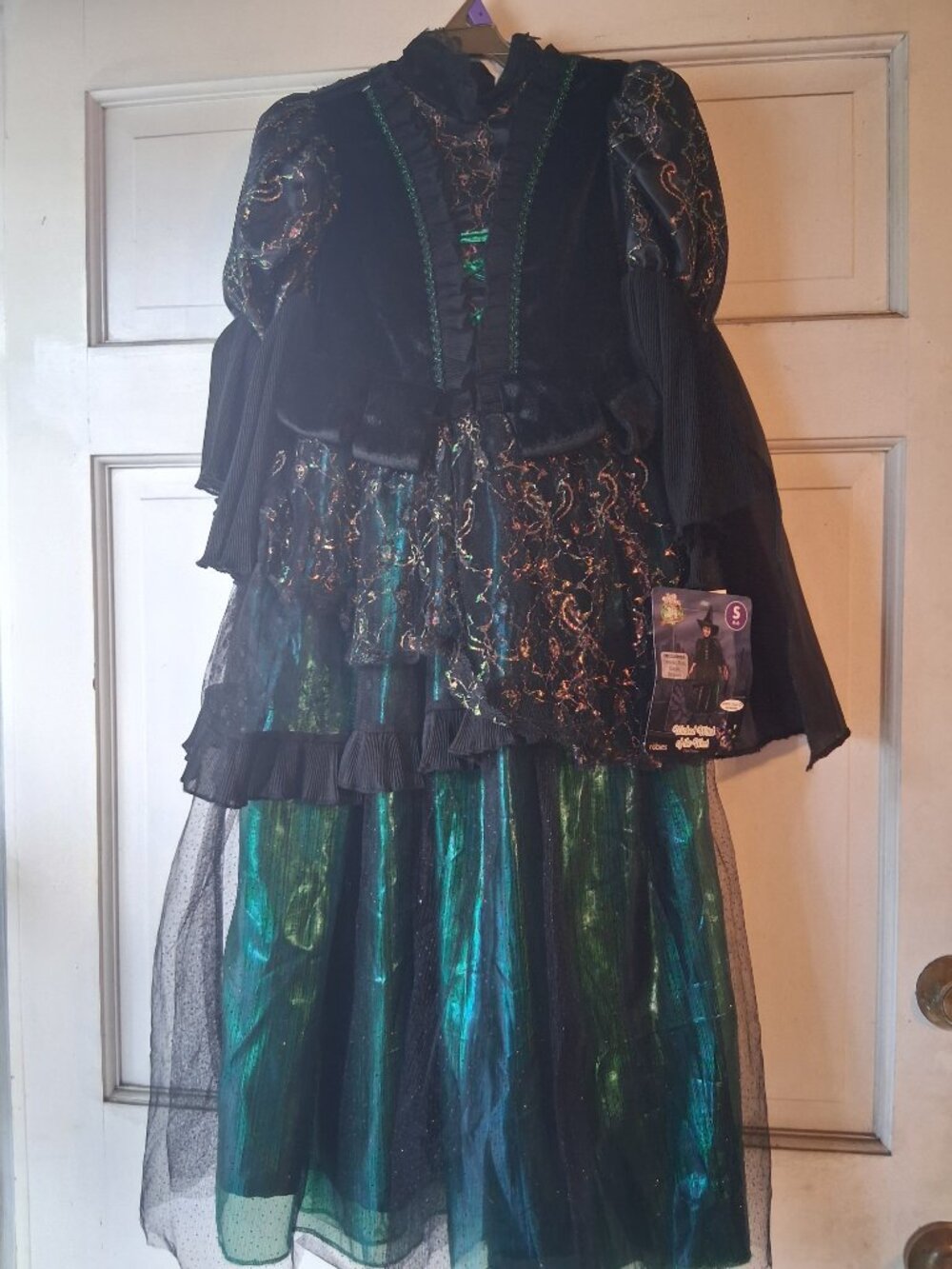Wizard of OZ 85th Anniversary Size S Wicked Witch of the West Costume Goth - Picture 2 of 12